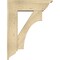Ekena Millwork Westlake Traditional Rough Sawn Bracket w/ Offset Brace, Douglas Fir, 8"W x 26"D x 34"H BKT0806X26X34WTL01RDF - alternate 4